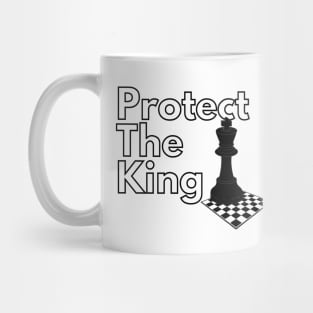 Protect the King (With Chess Board) Mug